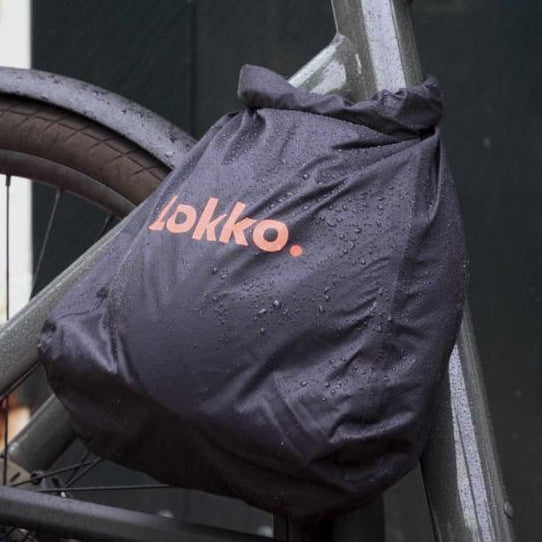 waterbestendige helmtas with Lock Lokko